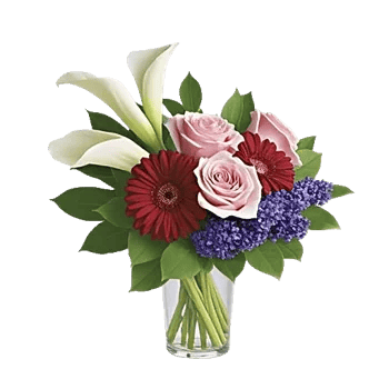 Graceful Lily Display