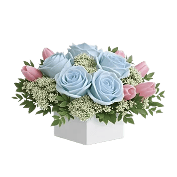 Blush Romantic Centerpiece