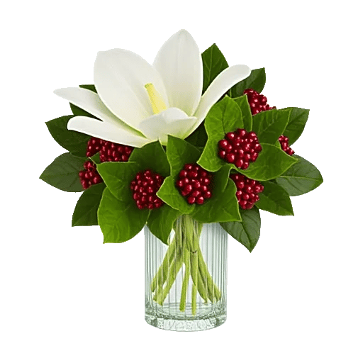 Graceful Lily Display