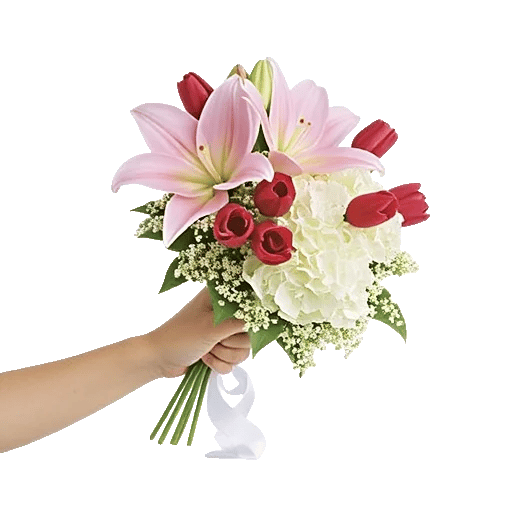 Graceful Lily Display