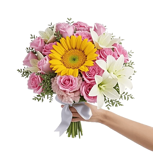 Golden Sunflower Bouquet