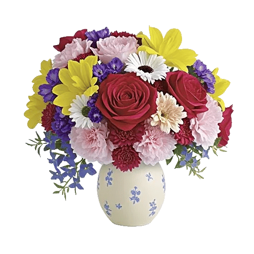 Crimson Blossom Harmony