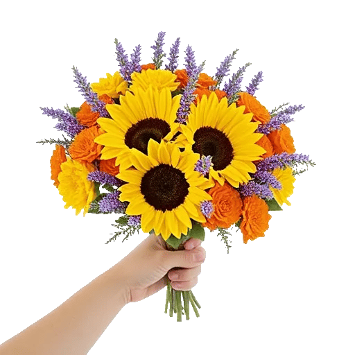 Golden Sunflower Bouquet