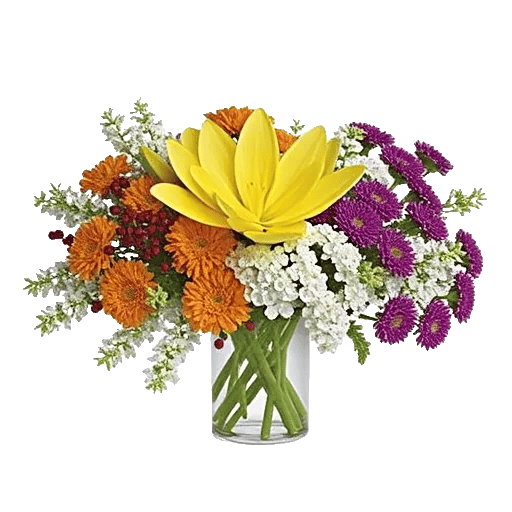 Graceful Lily Display