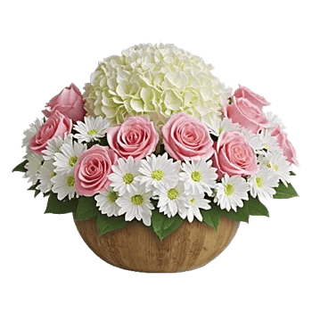 Blush Romantic Centerpiece