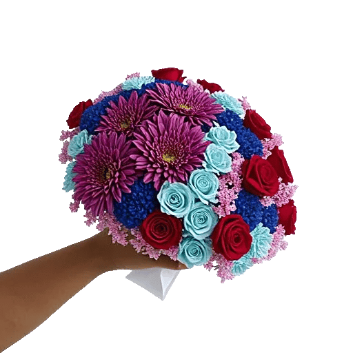 Crimson Blossom Harmony