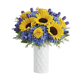 Radiant Bloom Cascade