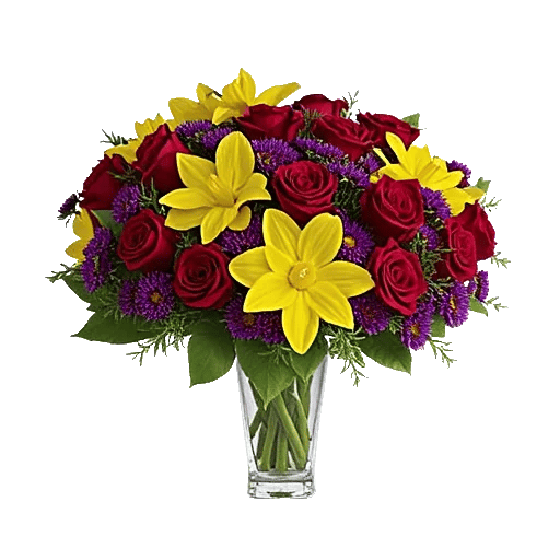 Crimson Blossom Harmony