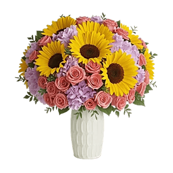 Radiant Bloom Cascade