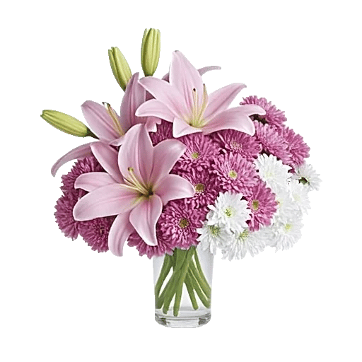 Graceful Lily Display