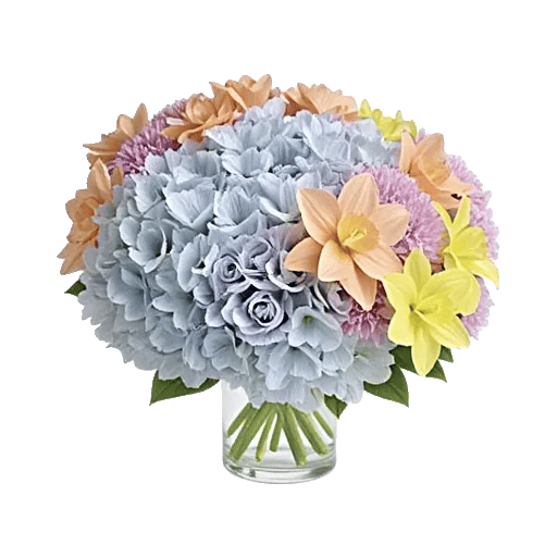 Azure Sky Blooms
