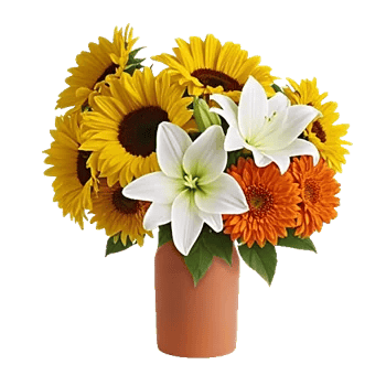 Radiant Bloom Cascade