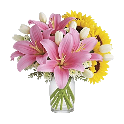 Graceful Lily Display