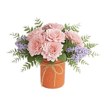 Blush Romantic Centerpiece