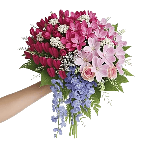 Delicate Petal Cascade