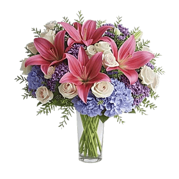Graceful Lily Display