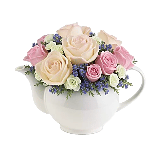 Blush Romantic Centerpiece