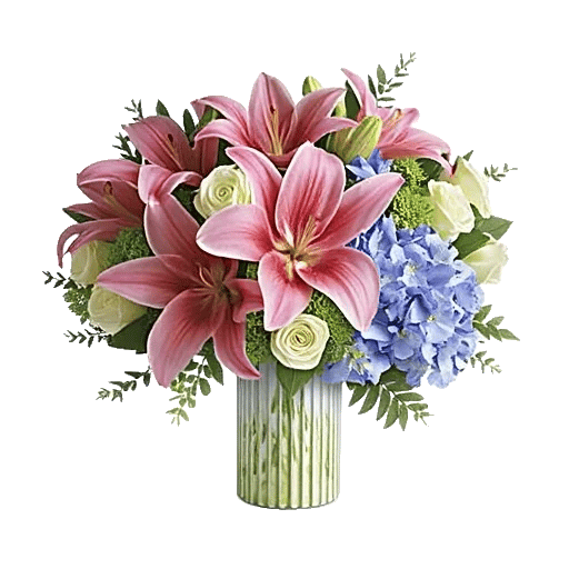 Graceful Lily Display