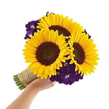 Golden Sunflower Bouquet