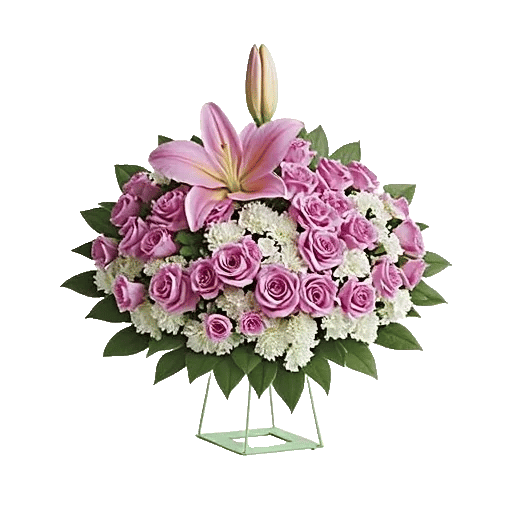 Graceful Lily Display