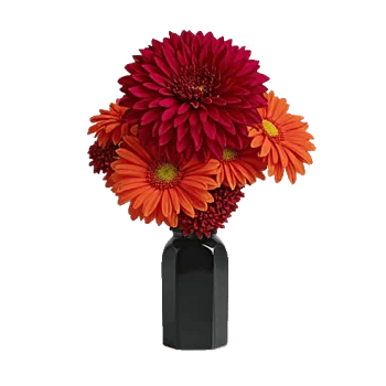 Crimson Blossom Harmony