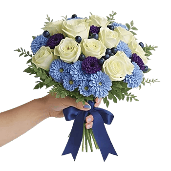 Elegant Blue Roses