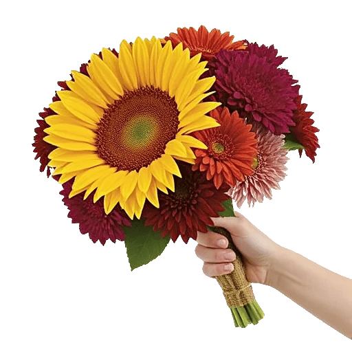 Amber Sunflower Glow