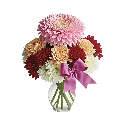 Crimson Blossom Harmony