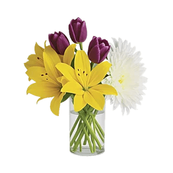 Graceful Lily Display