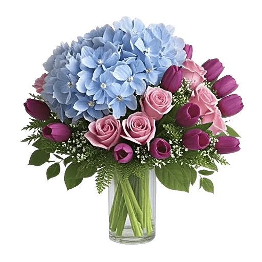 Azure Sky Blooms
