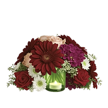 Blush Romantic Centerpiece