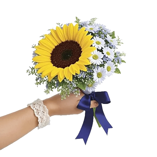 Golden Sunflower Bouquet