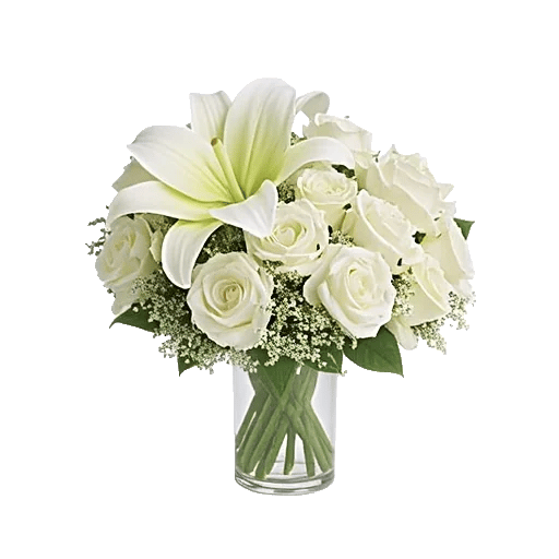Graceful Lily Display