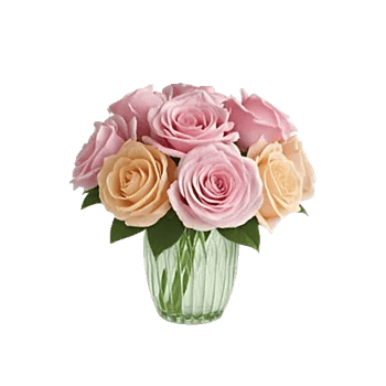 Blush Romantic Centerpiece