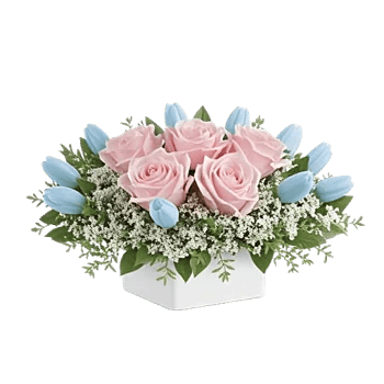 Blush Romantic Centerpiece