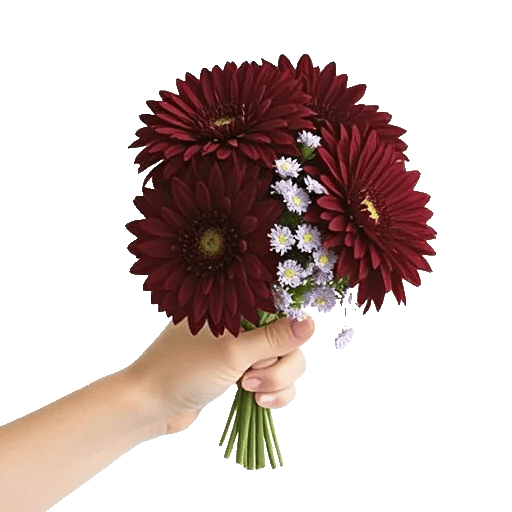 Crimson Blossom Harmony