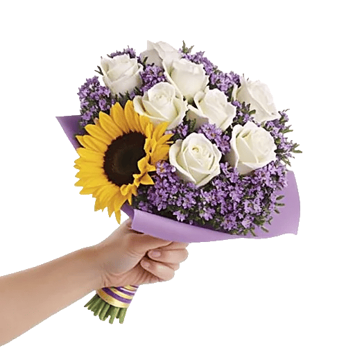 Golden Sunflower Bouquet