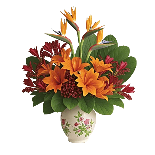 Tropical Sunflower Burst