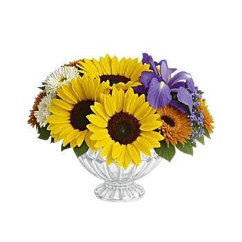 Golden Sunflower Bouquet