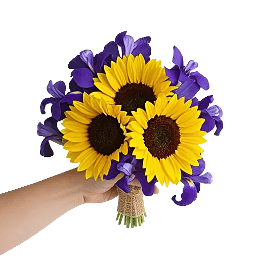 Amber Sunflower Glow