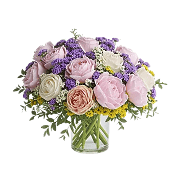 Blush Romantic Centerpiece