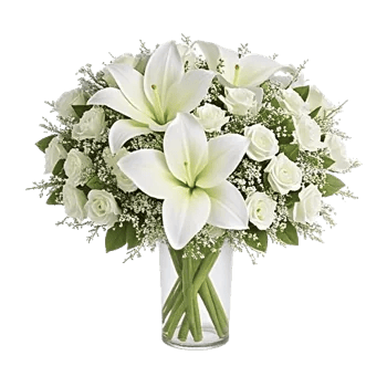 Graceful Lily Display