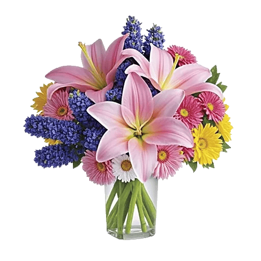 Graceful Lily Display