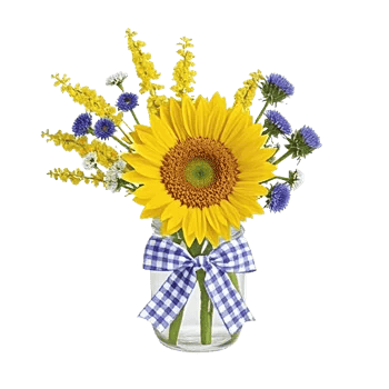 Bright Cheerful Sunflowers