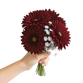 Crimson Blossom Harmony