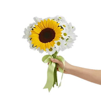 Golden Sunflower Bouquet