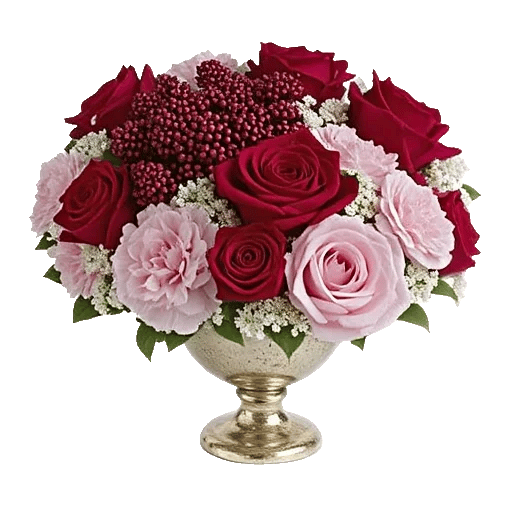 Blush Romantic Centerpiece