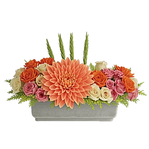 Blush Romantic Centerpiece