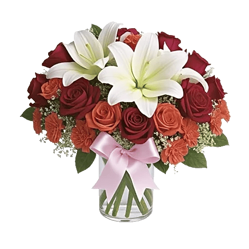 Graceful Lily Display