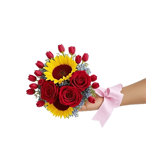 Crimson Blossom Harmony